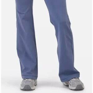 2/$30 Yogalicious Polarlux Everyday Flare Yoga Pants Blue Fleece Lined Size S